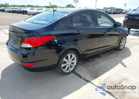 2013 Hyundai Accent Gls from USA, damaged, VIN KMHCU4AE4DU463062